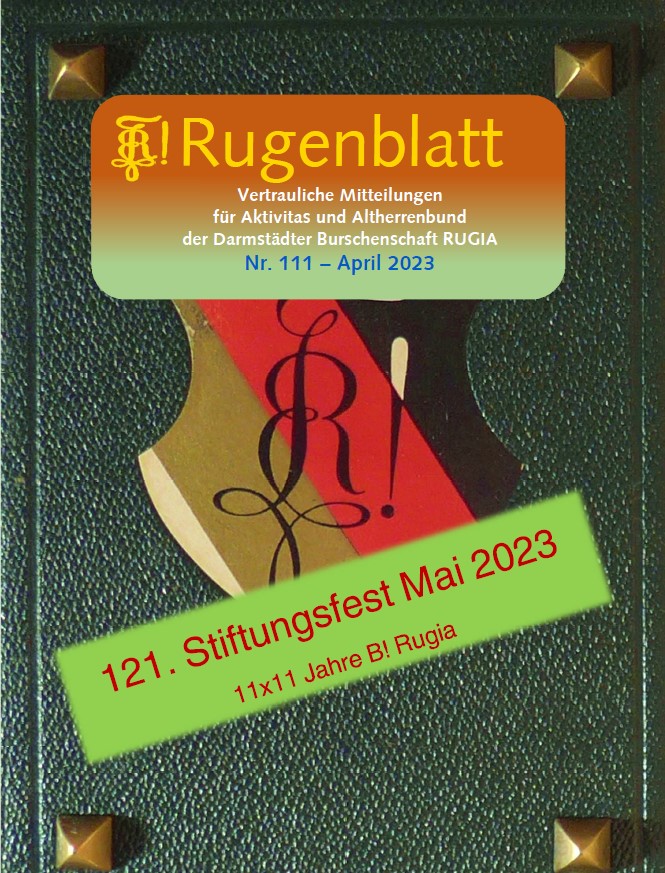 Rugenblatt 111 Titel